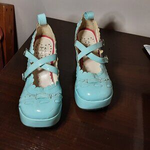 Shoes Antaina, blue, 5 us